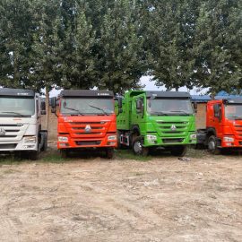 HOWO Used Dump Trucks for sale in Nigeria 1