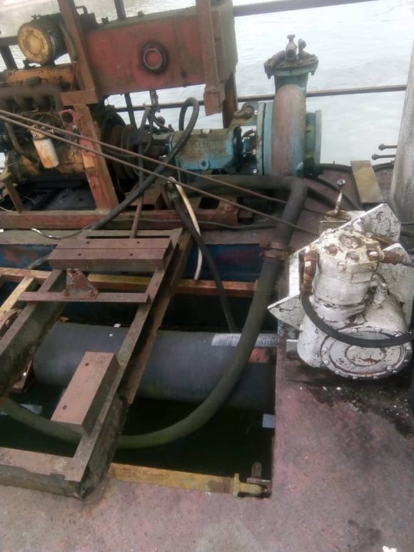 Scrap dredger in Nigeria for sale