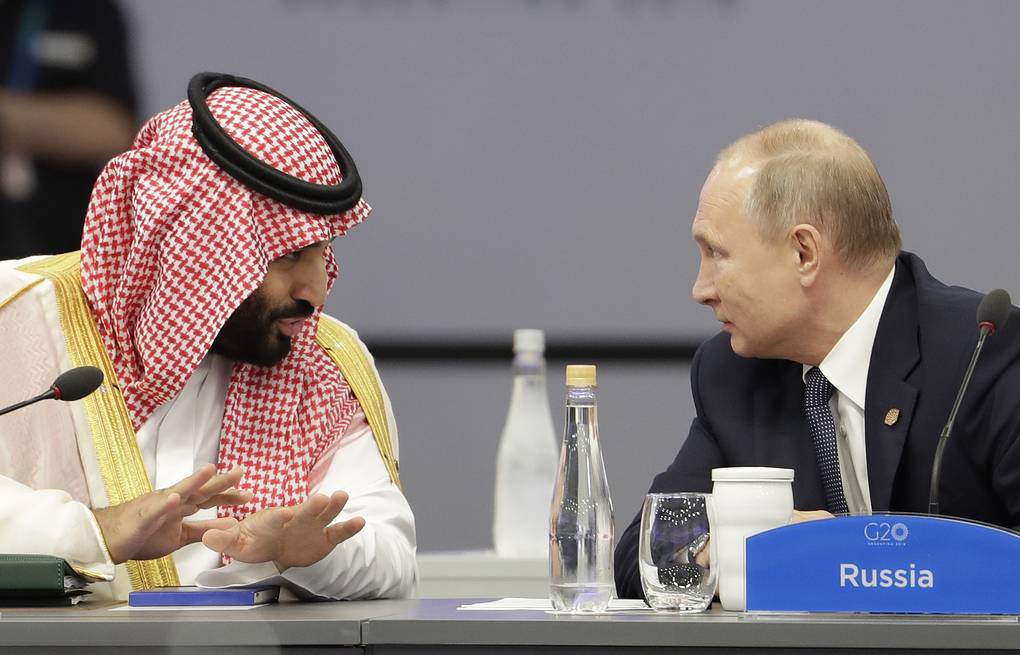 Putin, Saudi Crown Prince Discuss Oil Market, OPEC+