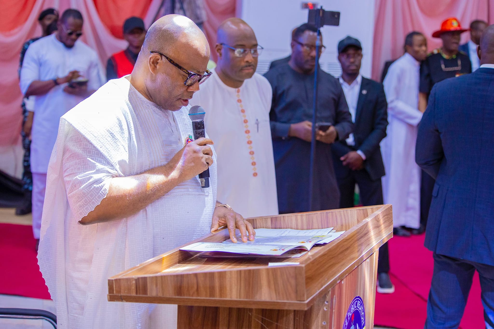 Nigeria’s free food stampedes were natural disasters – Akpabio